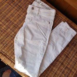 Articles Of Society White Denim Jeans